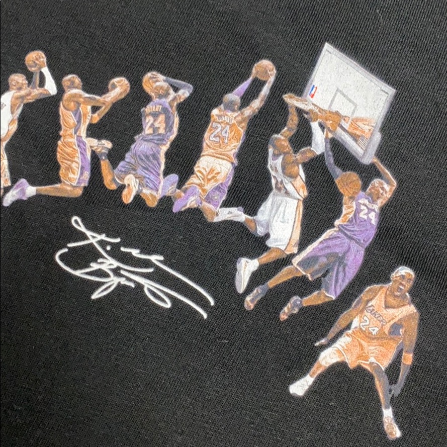 Kobe Bryant Timeline T Shirt Brand New Kobe Bryant Timeline T Shirt Brand New